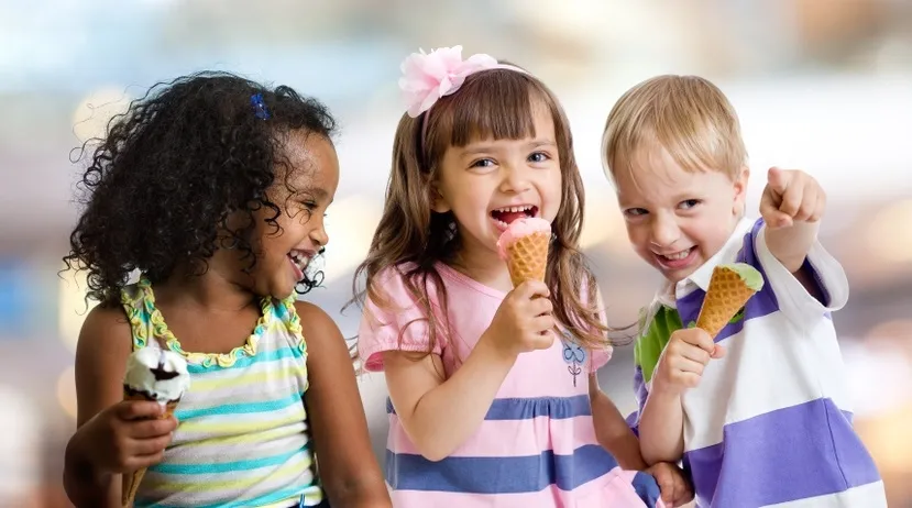 What to know for ice cream in children